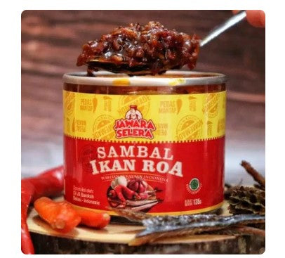 Jawara Selera – Sambal Ikan Roa – 135g