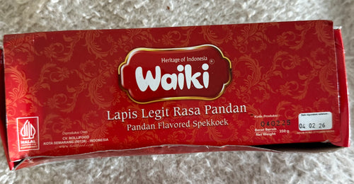 Lapis Legit Rasa Pandan Waiki 350gr