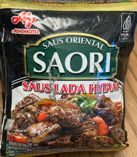 Saori Lada hitam 26 ml x 10 pc