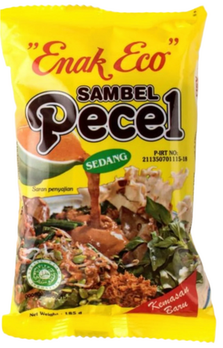 Sambal Pecel enak Eco 185 gr Sedang