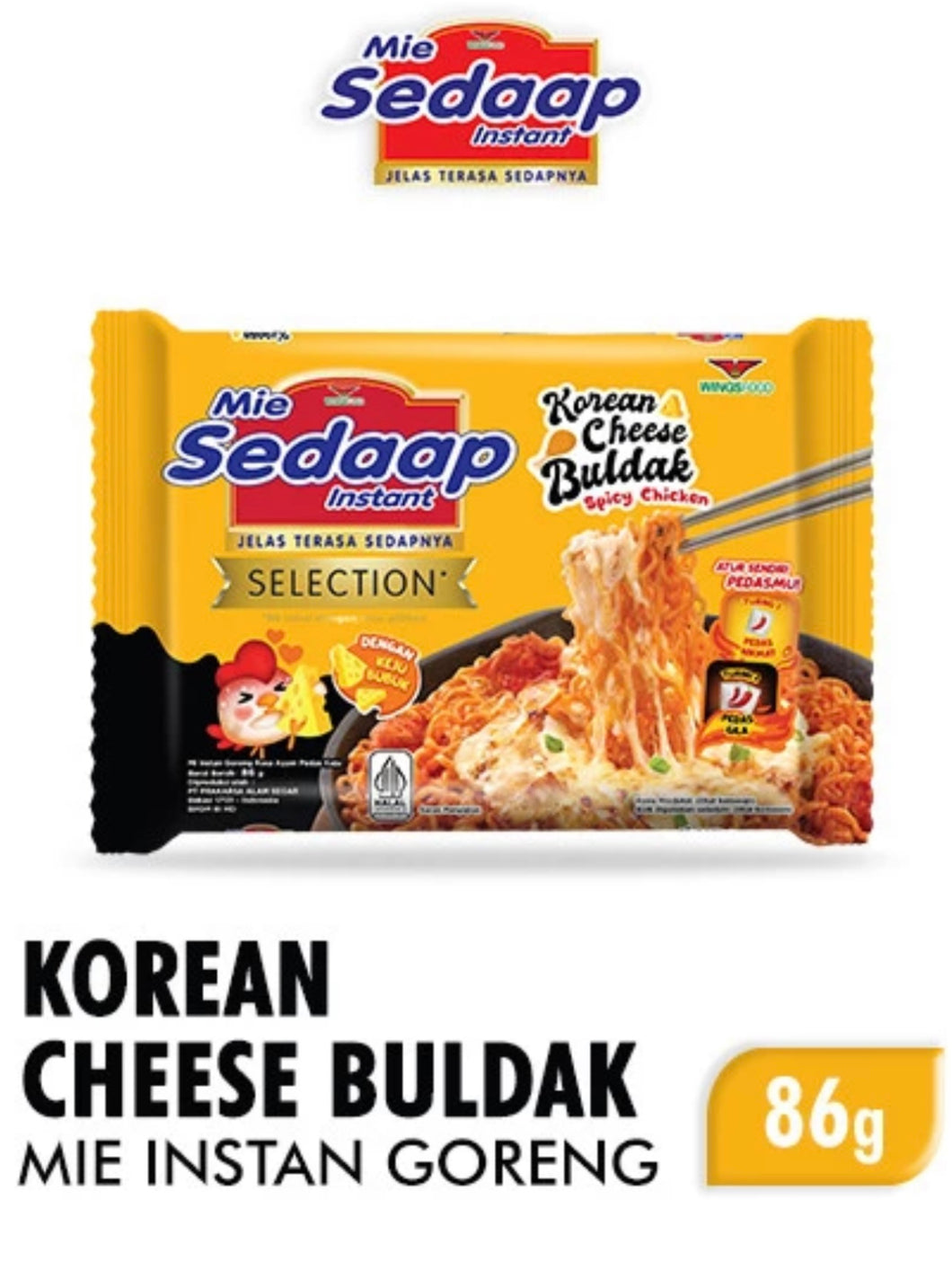Mie Sedap Korean Cheese Buldak