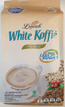 Load image into Gallery viewer, Luwak White Koffie Less Sugar 9 Sachet x 17gr