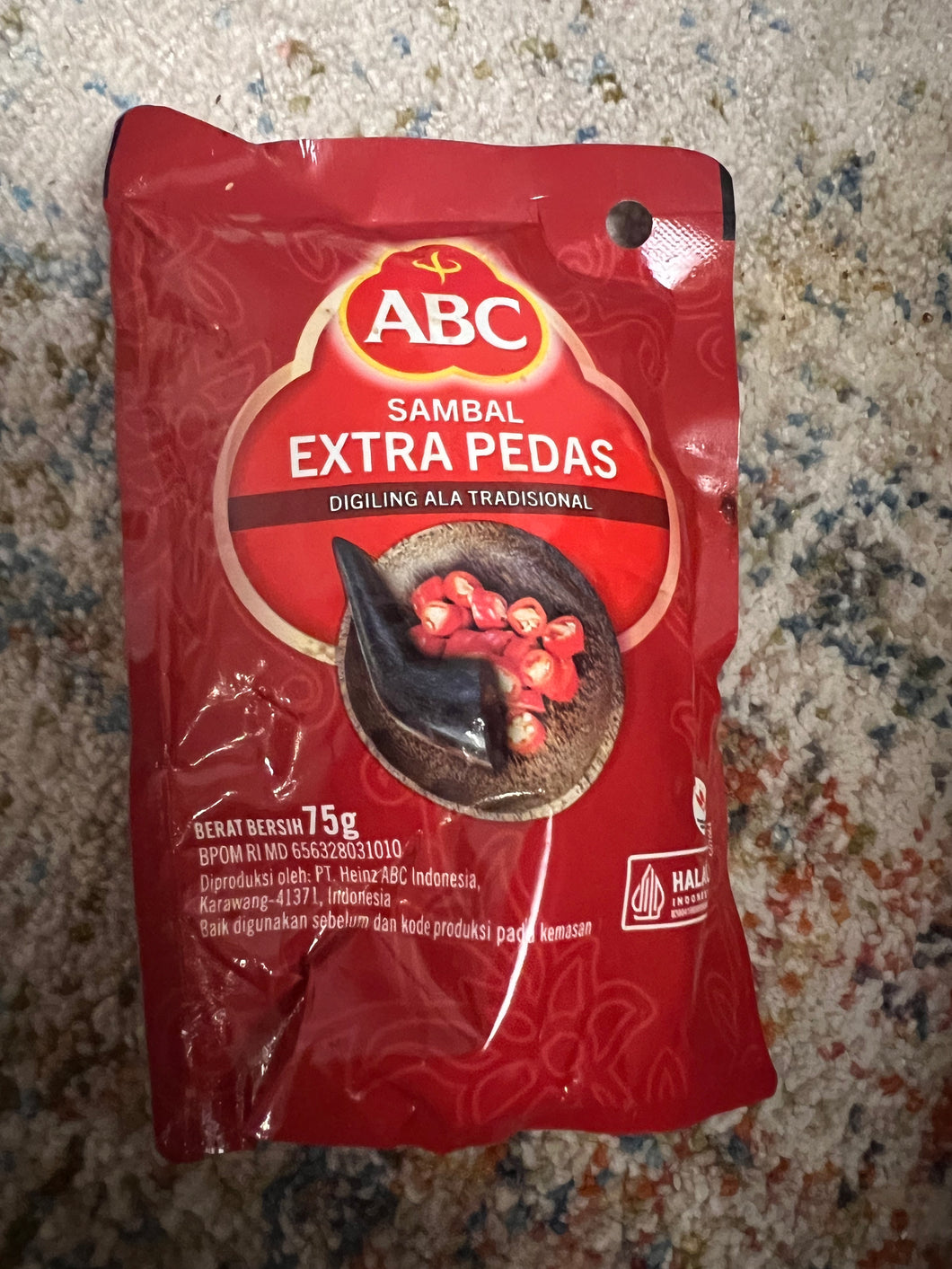 Sambal ABC extra Pedas 75gr