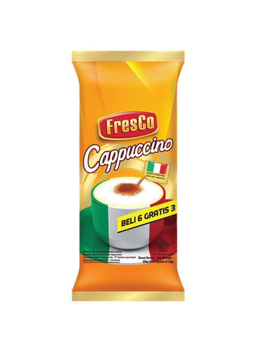 Kapal Api Fresco Instant Coffe Cappuccino, 225gr (9ct @25gr)