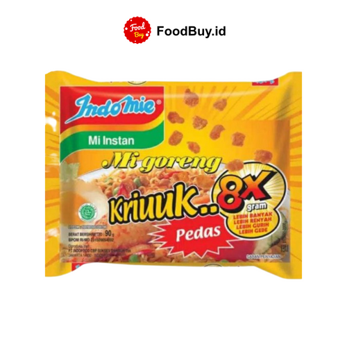 Indomie Mie goreng Kriuk Pedas 8X