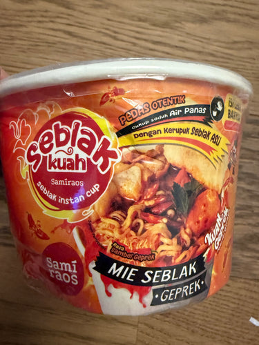 Samiraos Mie seblak Geprek
