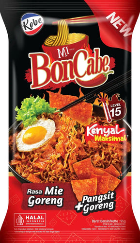 Mi Bon Cabe Level 15 +Pangsit Goreng