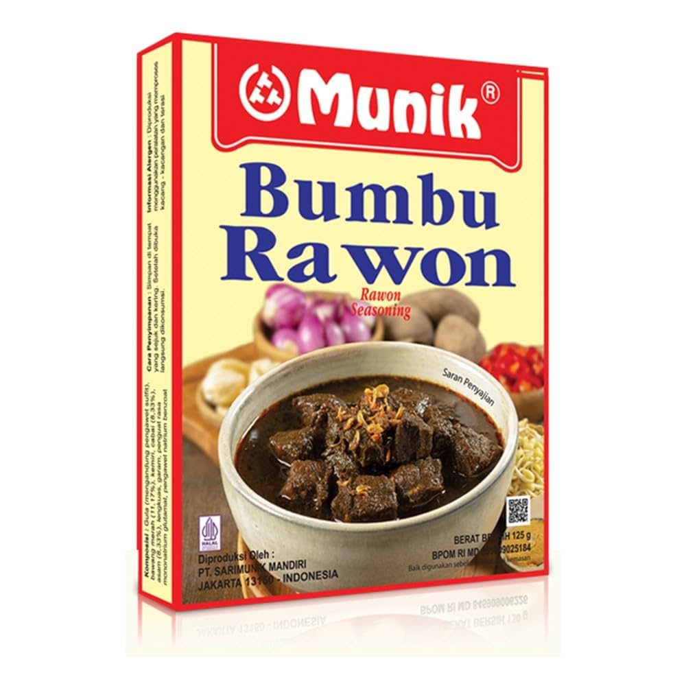 Munik Bumbu Rawon - Munik Rawon Seasoning, 125 gr