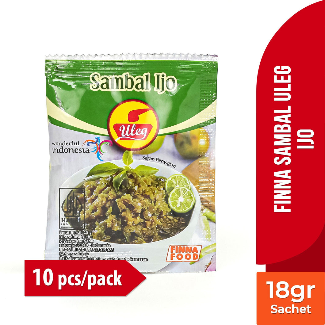 Uleg Sambal Ijo sachet 10 Pax