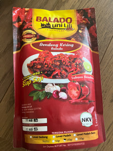 Dendeng kering uni lili 100 gr