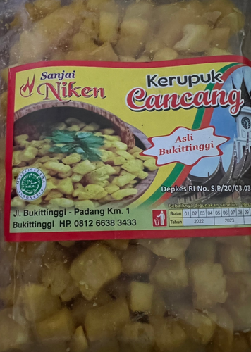 Kerupuk Cancang Danjai Niken