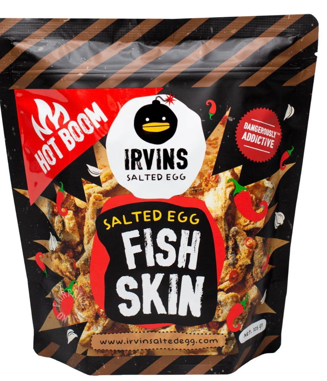 Irvin Spicy Salted egg Fish skin