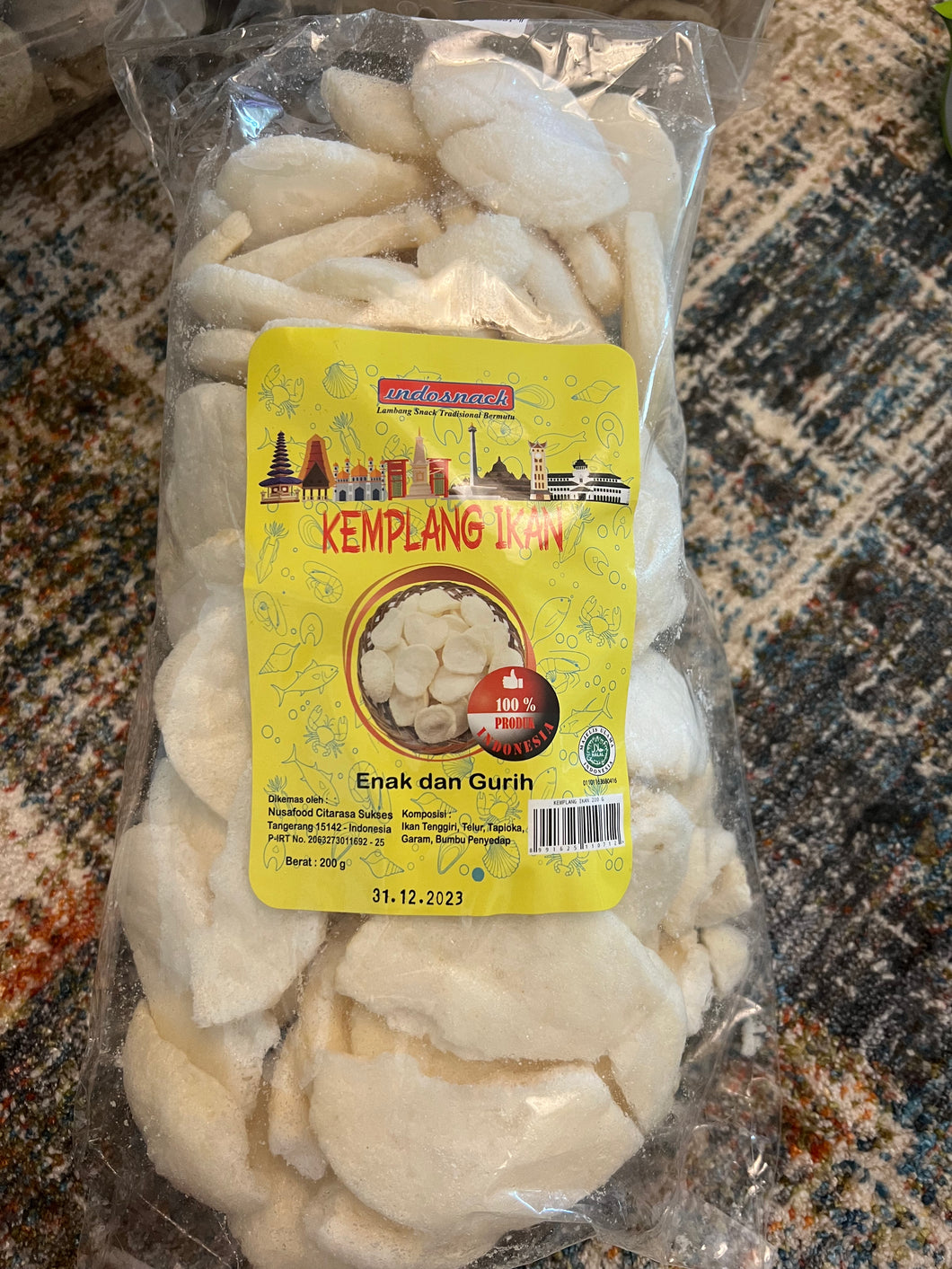 Kemplang  ikan Indo Snacks