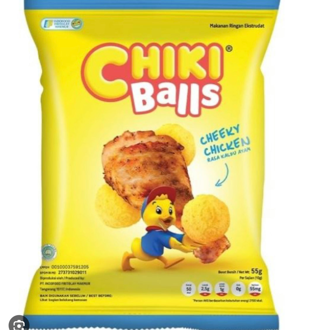 Chiki balls  cheeky chicken 16 gr