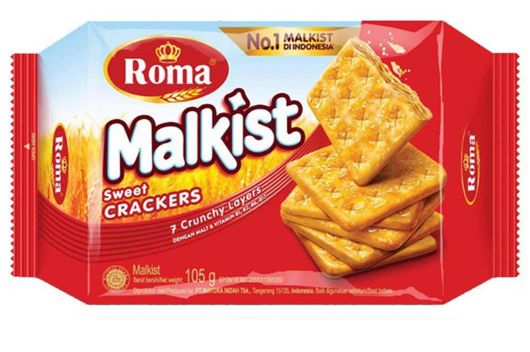 Malkist Roma Sweet Crackers