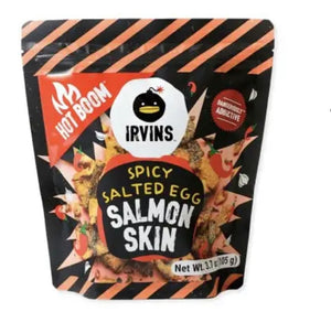 Irvin salted egg Spicy Salmon skin 105 gr