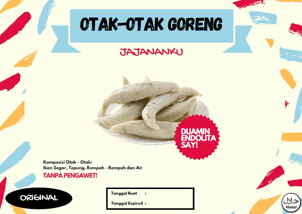 Otak Otak Frozen - Homemade Jajananku (500 gr)