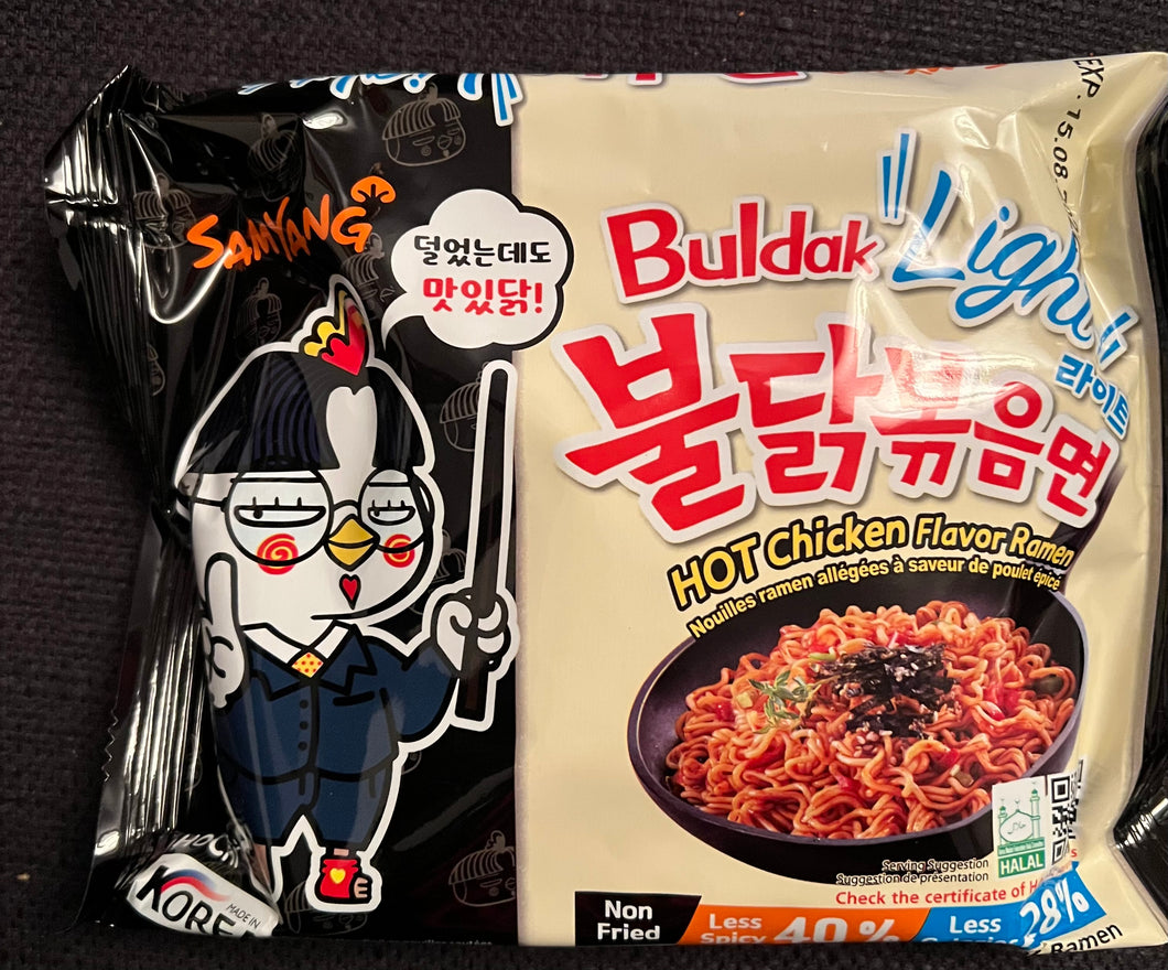 Samyang Buldak Light , Less Spicy & Less Calories