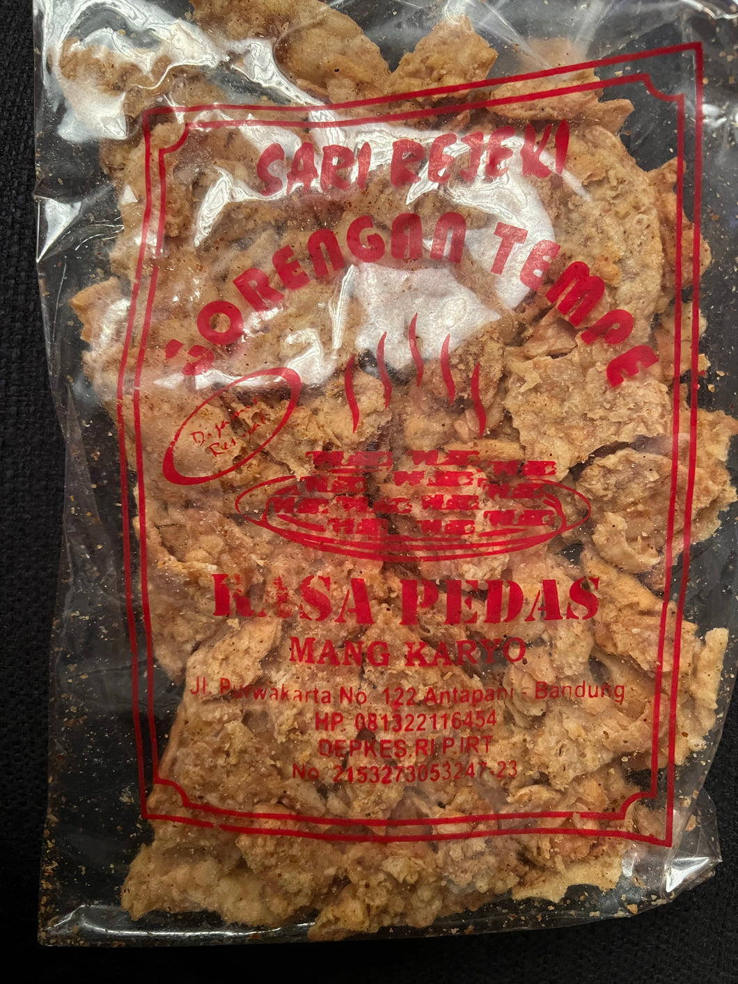 Sari Rejeki  Tempe Pedas 250 gr