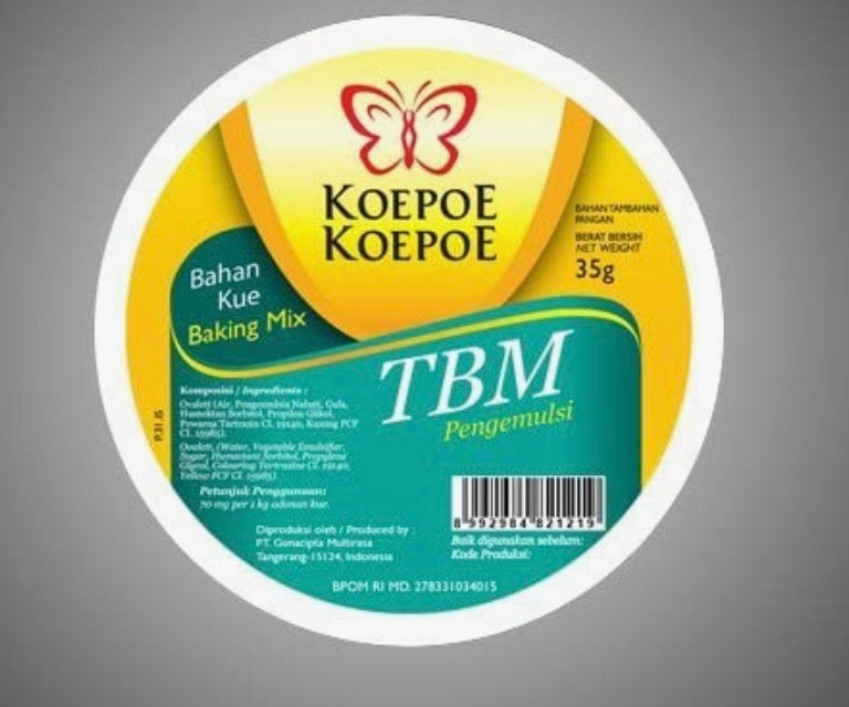 Koepoe-koepoe Baking Mix TBM Emulsifiers(Ovalett/Ovalette), 70Gram