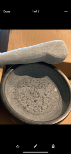 Ulekan cobek Batu Granit  15 cm