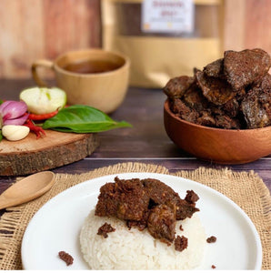 Bluntas Hits  Rendang Paru kering 320 Gr