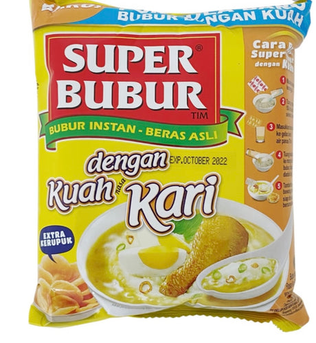 Super Bubur rasa Kari ayam