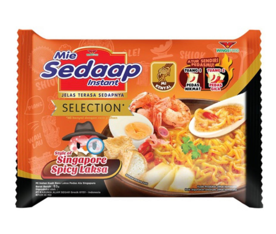 Mie Sedap singapore Spicy Laksa