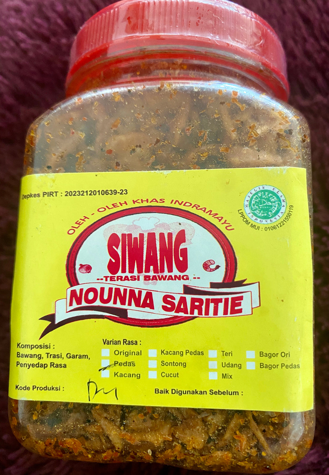 Bawang Goreng terasi