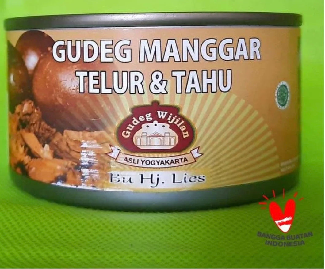 Gudeg Wijilan Bu Lies Manggar Telur Tahu [1 Pcs/200 gram]