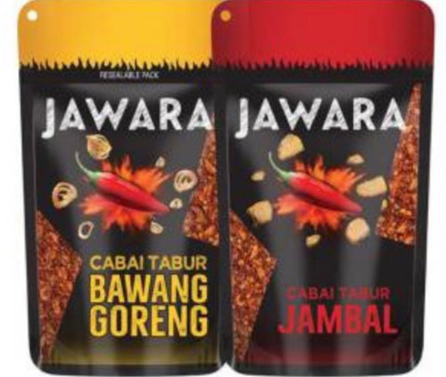 Jawara Cabai Tabur jambal & Jawara cabai tabur bawang goreng