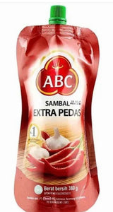 ABC sambal Extra pedas  pouch 380 gr