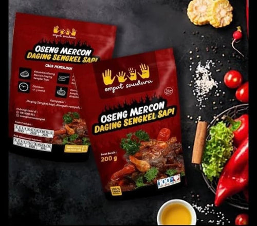 Oseng Oseng Mercon Daging sengkel sapi