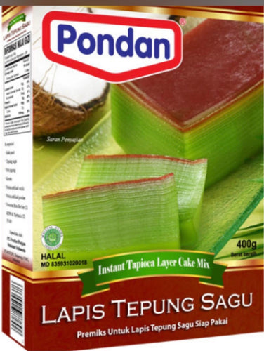 Pondan Lapis Tepung Sagu