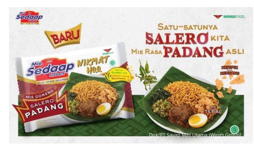 Mie sedap Goreng salero Padang