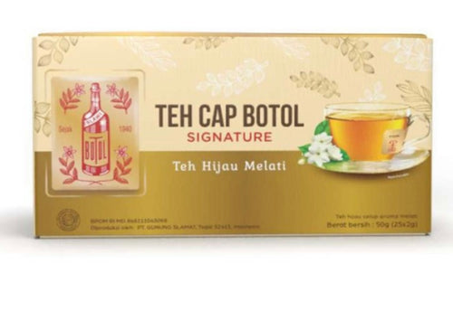 Teh Cap Botol Signature teh hijau melati