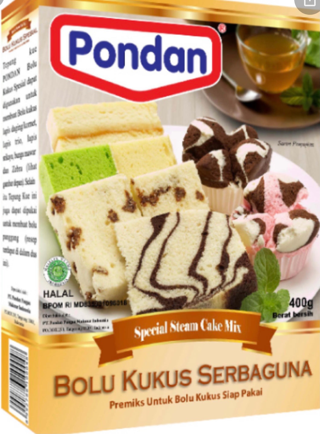 Pondan Bolu Kukus Serbaguna