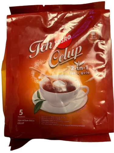 Teh Celup Sosro  isi 5 Pack 2 in 1 teh & Gula