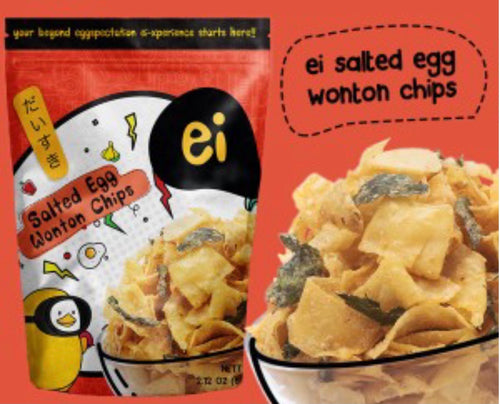 Wonton Salted egg 60 Gr