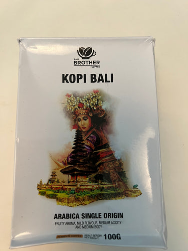 Kopi Bali arabica single origin