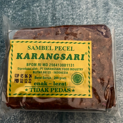 Sambel Pecel Karangsari Tidak Pedas