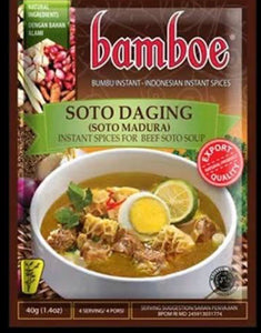Bamboe Soto Daging