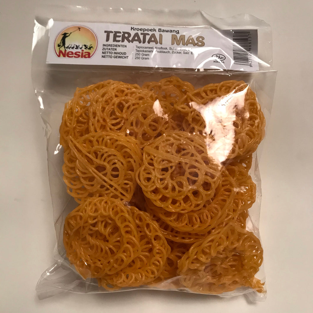 Kerupuk  Bawang teratai mas